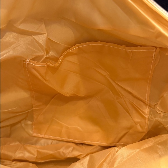 NWOT Navy White Striped Tote Bag Blank for Monogram Preppy Canvas Beach Bag - Picture 5 of 8